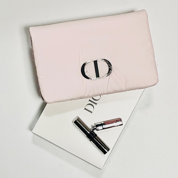 8 sets Dior Pink Pouch /Addict Lip Maximizer/Diorshow Iconic Overcurl - Picture 2 of 2